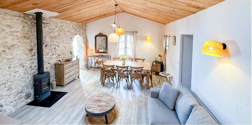 Gîte pour 4 personnes, avec vue à Oppedette
