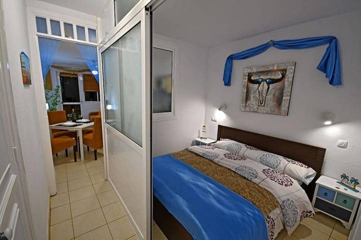 Ganze Wohnung, Apartment Marinero Jandia -Panoramameerblick -3 Personen -Pool in Solana Matorral, Pájara