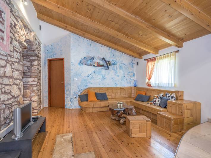 Ferienhaus für 6 Personen, mit Terrasse und Garten in Barban - 4