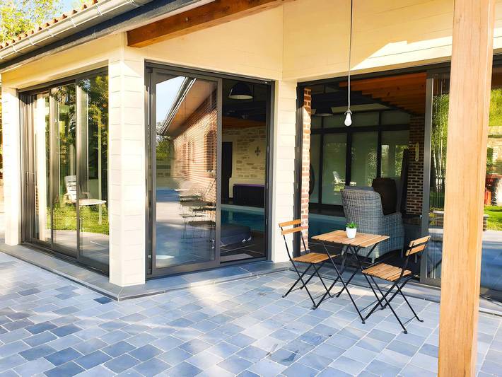 Location de vacances pour 2 personnes, avec jacuzzi et jardin à Lillers