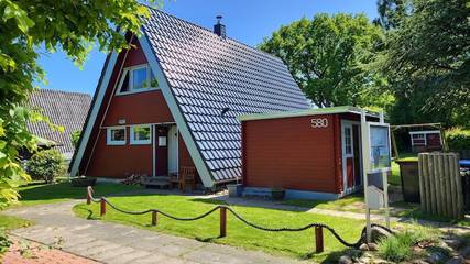 Ferienhaus für 6 Personen, mit Terrasse und Garten, mit Haustier in Damp