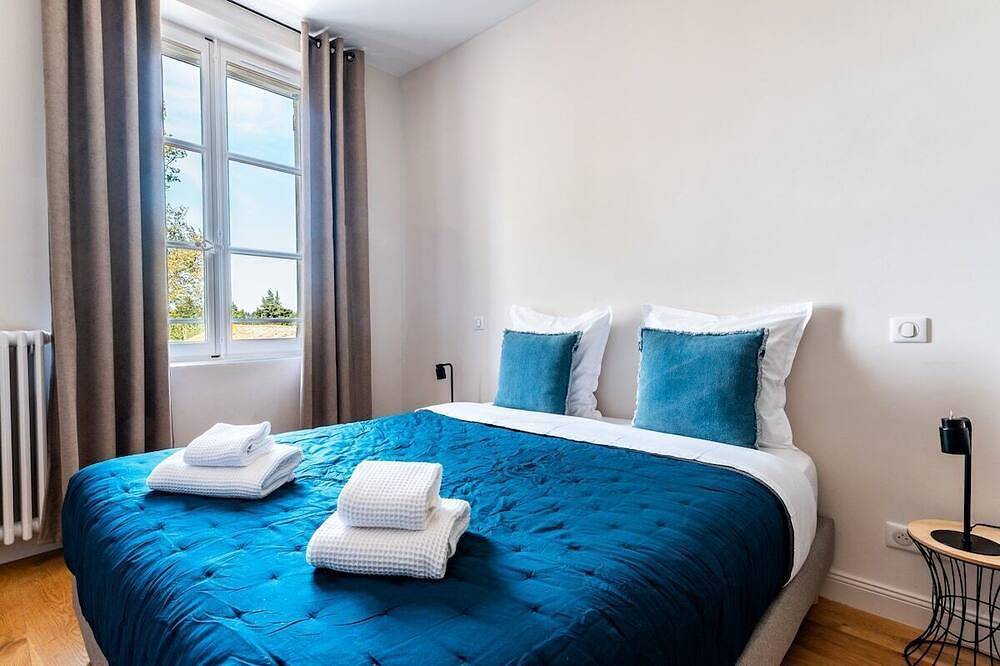 Gîte-Vineyard view-Baño privado-Meublé de tourisme **** in Sarrians, Vaucluse