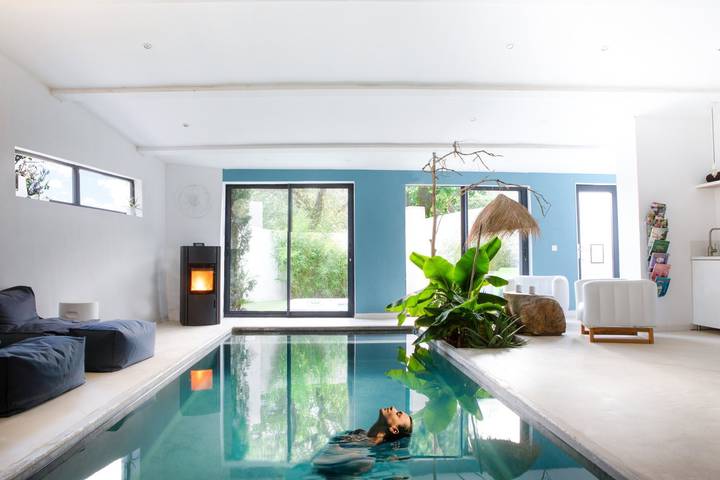 Chambre d’hôte pour 2 personnes, avec sauna ainsi que jacuzzi et jardin