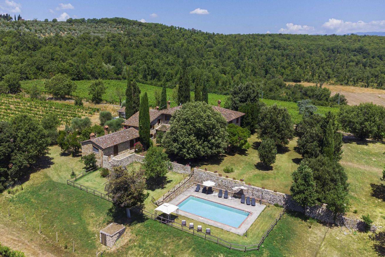 Villa für 10 Personen mit Garten in Bucine, Bucine und Umgebung