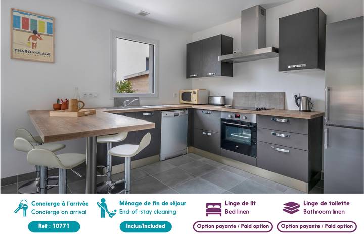 Location de vacances pour 6 personnes, avec terrasse et jardin à Saint-Michel-Chef-Chef - 4
