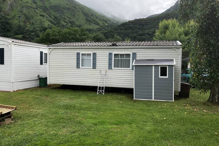 Mobil home pour 6 personnes, avec terrasse à Gère-Bélesten - 4
