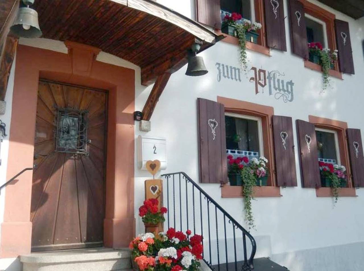 Hotel Landgasthof zum Pflug - Doppelzimmer 1 ohne Balkon in Steinen, Floresta Negra do Sul