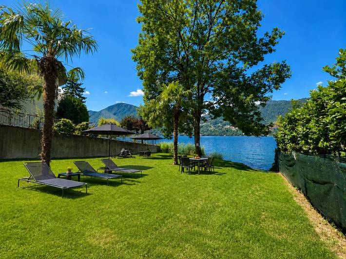 Appartamento per 4 persone, con Terrazza e Giardino nonché Vista lago e Panorama a Omegna