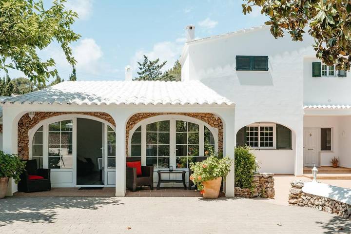 Casa rural para 8 personas, con balcón y piscina en Maó - 3