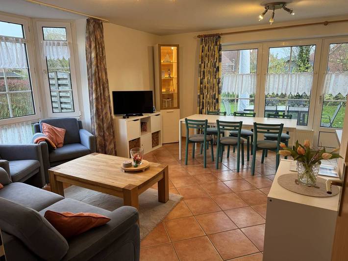 Ferienhaus für 6 Personen, mit Garten und Sauna