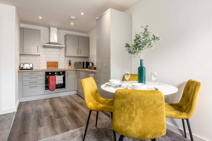Ganze Wohnung, Smart 1 Bedroom Apartment in Central Rotherham in Südliches Yorkshire