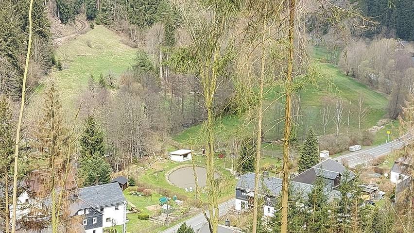 Apartament wakacyjny dla 7 osób, z Balkon i Balkon/ taras oraz Ogród w Region Saale - Orla - Kreis