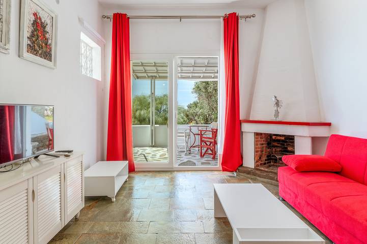 Gîte pour 3 personnes, avec jardin et balcon dans Tinos - 3