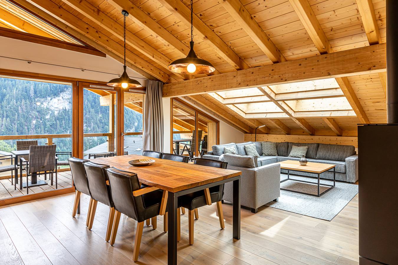 Alpchalets Portes du Soleil — Penthouse 6p. in Abondance, Les Portes du Soleil