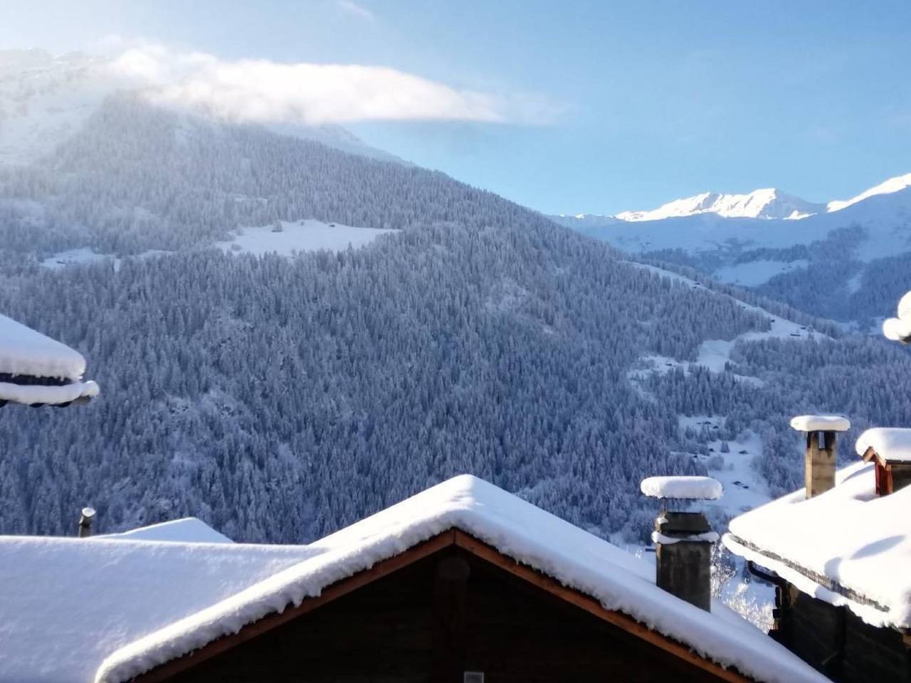 Chalet 3 Zi. in ruhiger Lage, in der Nähe von Verbier in Versegères, Bagnes