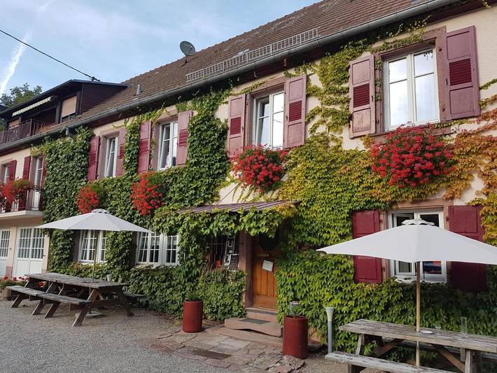 Hôtel pour 2 personnes, avec vue et jardin à Thannenkirch