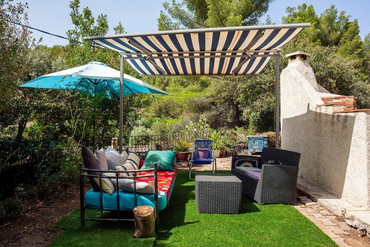 Maison de vacances pour 4 personnes, avec Jardin