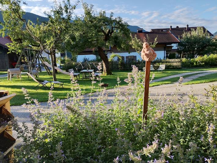 Ganze Ferienwohnung, Haiderhof - Ferienwohnung Kuahanger,  2 Personen 50 qm, 1 separates Schlafzimmer in Schleching, Bayerische Alpen