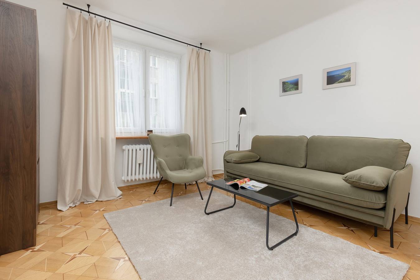 Cały apartament, Bright Apartment for 4 People | Near the Park & Underground Station in Mokotów, Warszawa