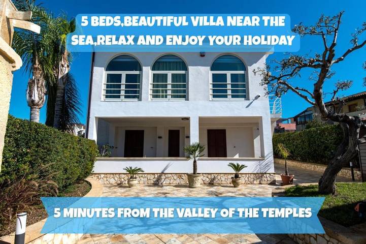 Villa per 5 persone, con Terrazza e Panorama a San Leone