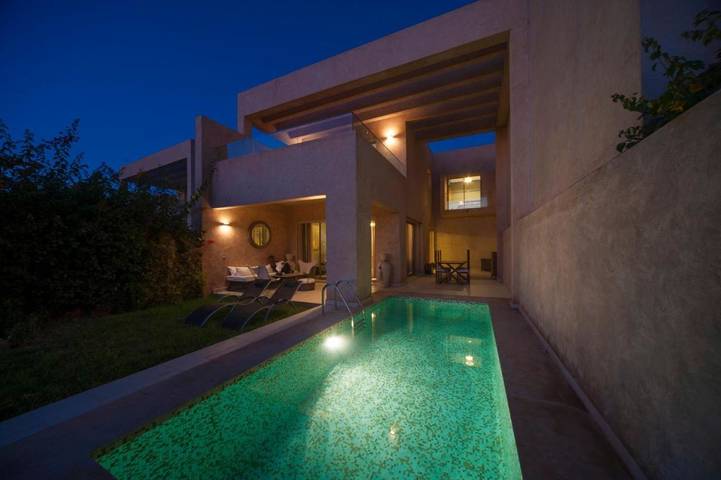 Villa pour 6 personnes, avec vue ainsi que piscine et jardin, animaux acceptés à Marrakech - 3