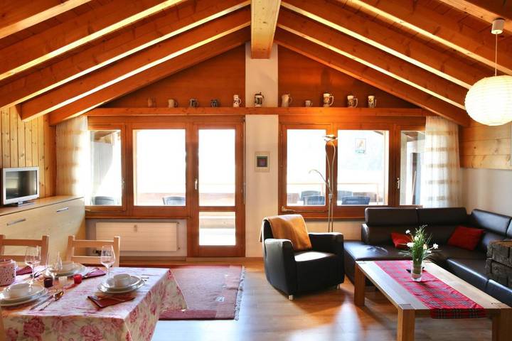 Gîte pour 2 personnes, avec jardin et vue à Täsch - 4