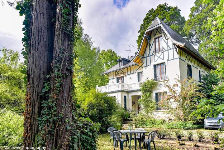 Villa voor 16 personen, with Balkon and Terras as well as Tuin and Uitzicht in Saint-Jorioz