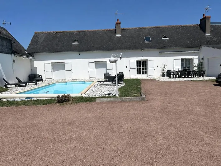 Casa de vacaciones para 8 personas, con terraza y piscina - 1