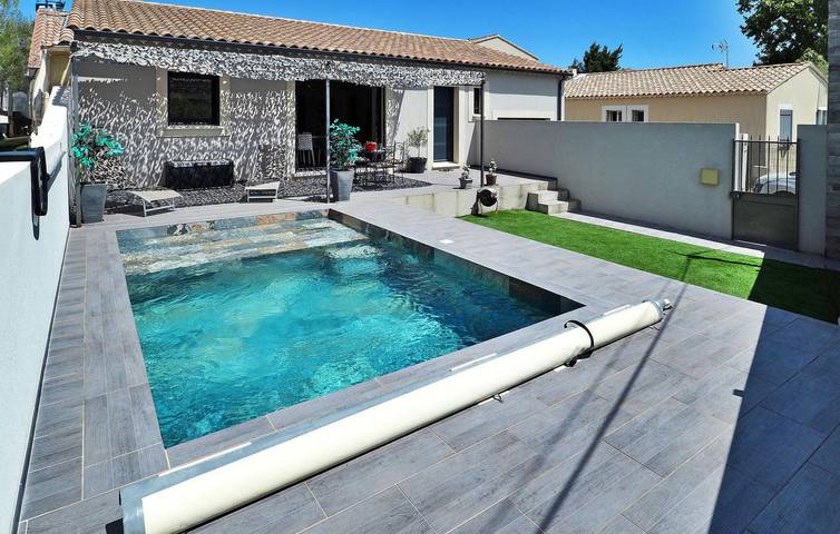 Maison de vacances pour 6 personnes, avec Terrasse et Piscine à Maillane