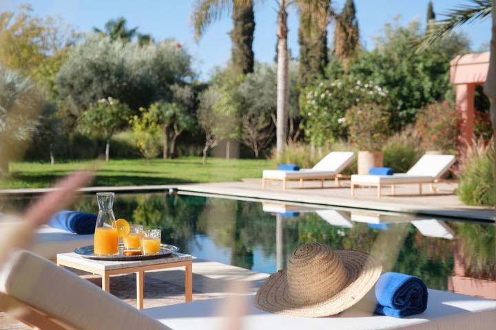 Villa pour 8 personnes, avec jardin et sauna, animaux acceptés au Maroc - 4