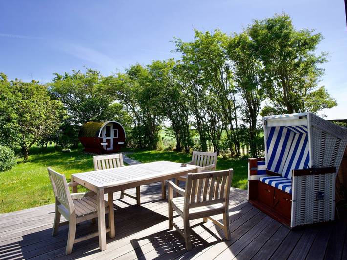 Ferienhaus für 6 Personen, mit Terrasse und Garten sowie Sauna und Ausblick in Nordstrand - 2