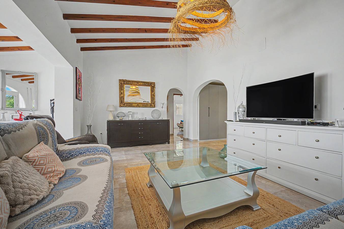 Villa 'Jazmines' with Sea View, Wi-Fi and Air Conditioning in Pego, Costa Blanca