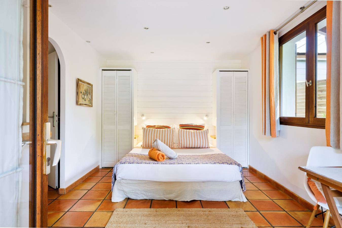 Chambres d'Hôtes Villa Oz - Chambre Tangerine in Bidart, Région de Bayonne