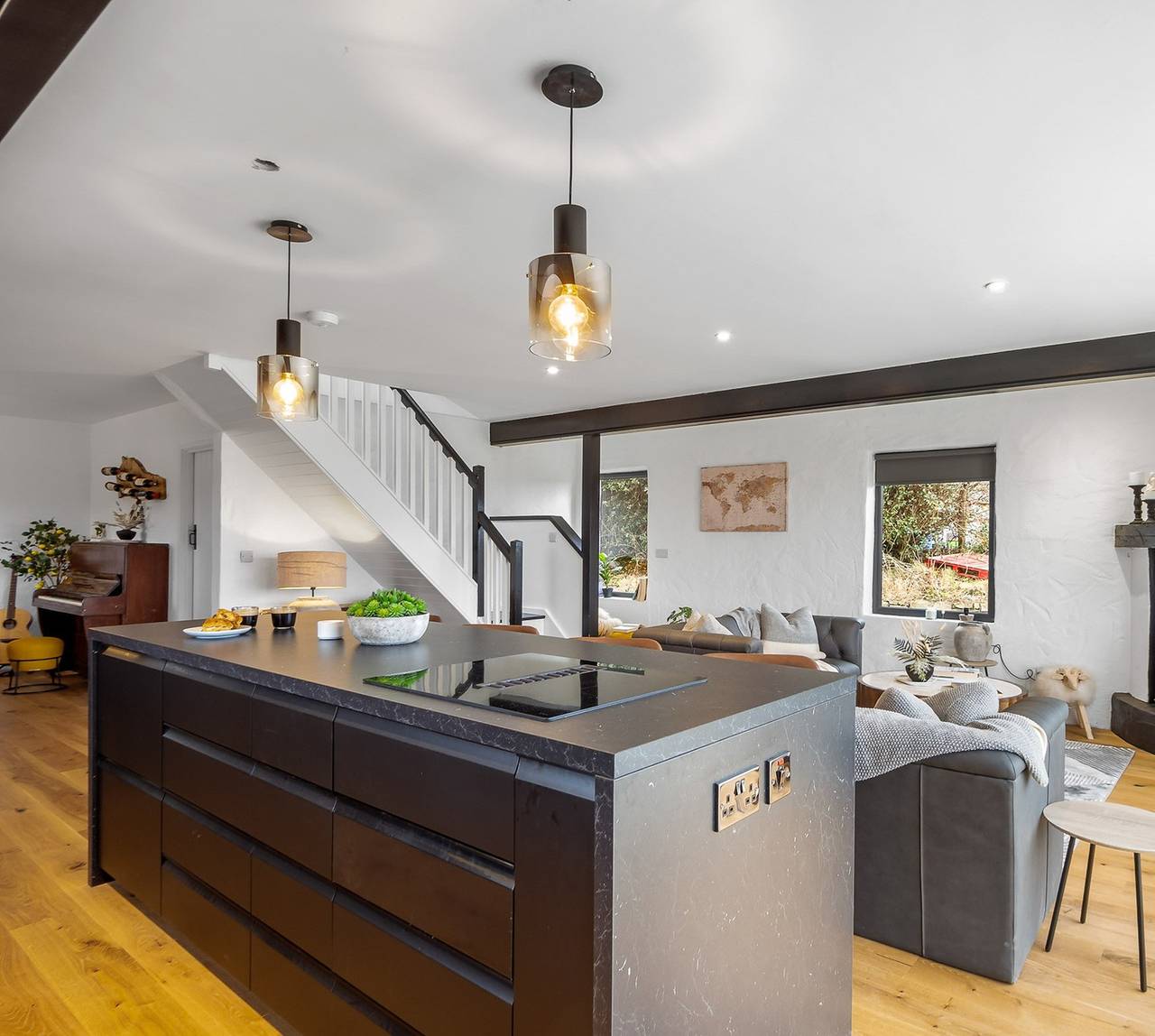 Finca voor 4 personen met uitzicht op het meer in Bunowen Electoral Division, Connemara