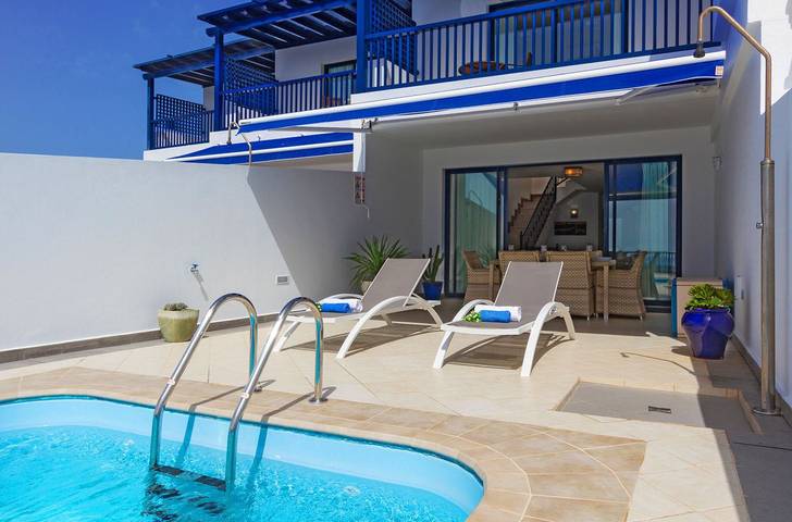 Ferienhaus für 6 Personen, mit Garten und Terrasse in Puerto Calero Marina - 3