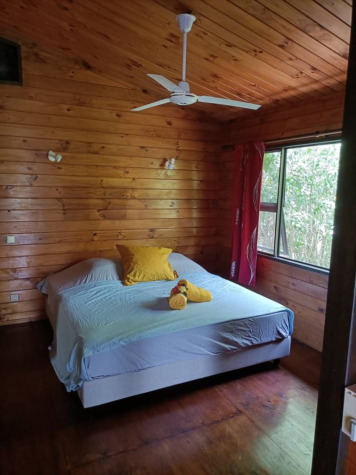Casa rural para 2 personas con jardín in Uturoa, Raiatea