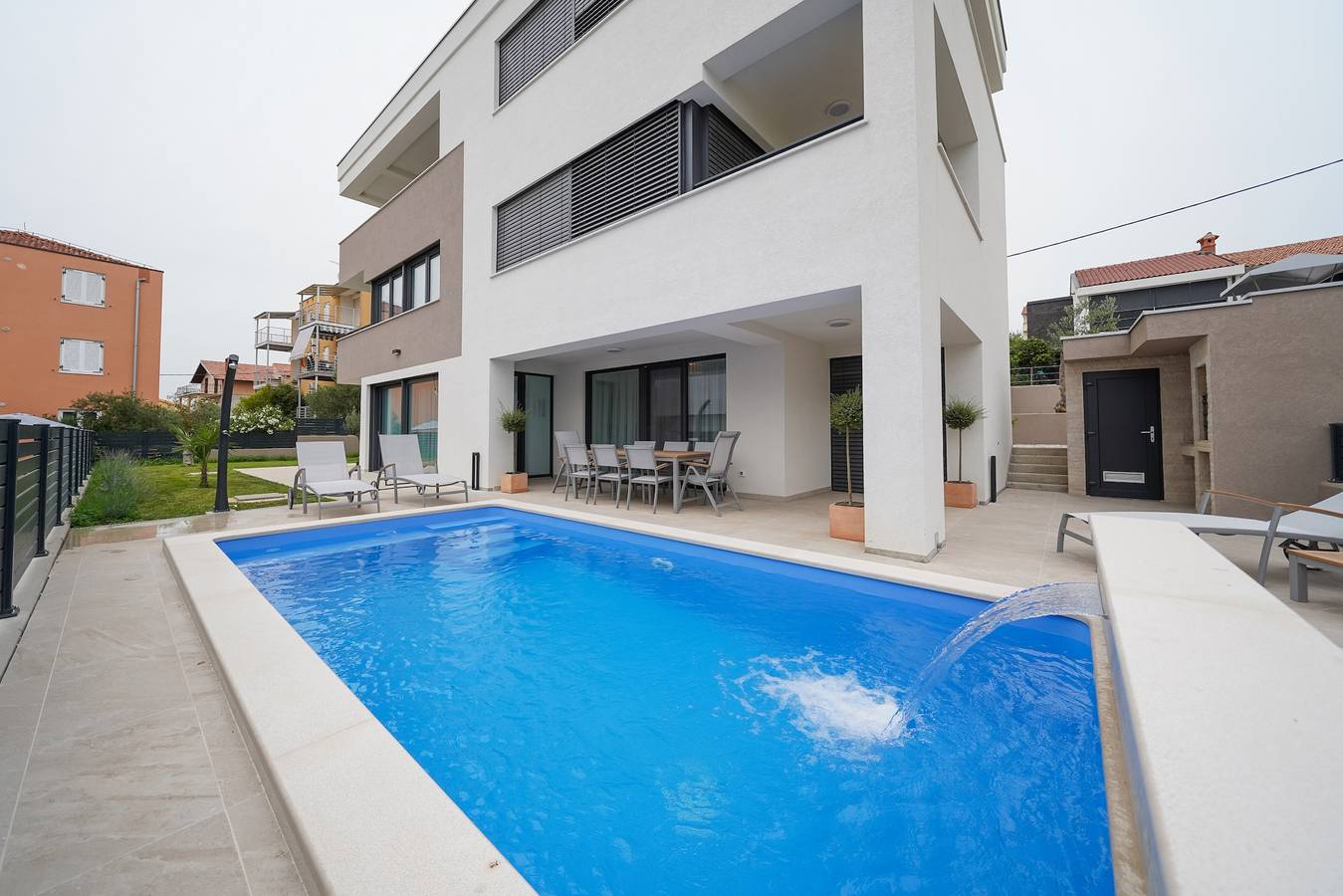 Ganze Wohnung, Sunadria C1 with private pool in Strand Kožino, Zadar (Kommun)