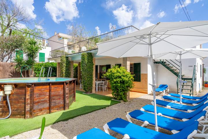 Villa für 10 Personen, mit Balkon und Terrasse sowie Garten in Palma - 4