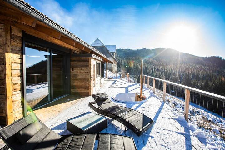 Ferienwohnung für 6 Personen, mit Whirlpool und Terrasse sowie Garten und Sauna in Murau