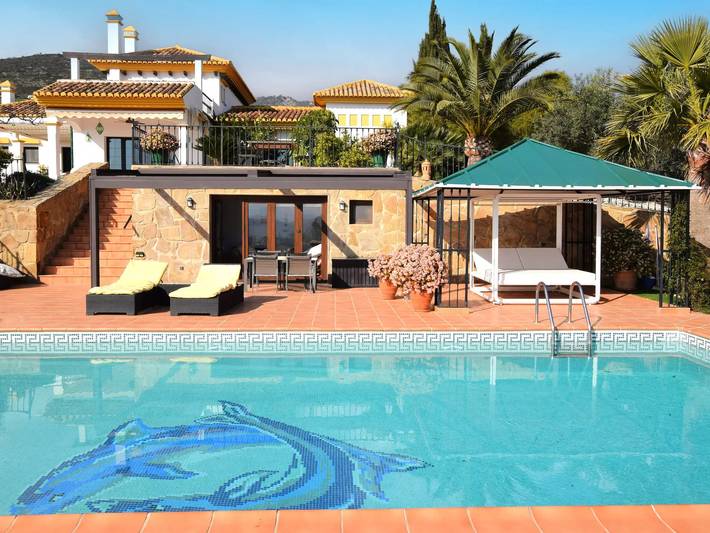 Chalet para 7 personas, con sauna y jardín en Antequera