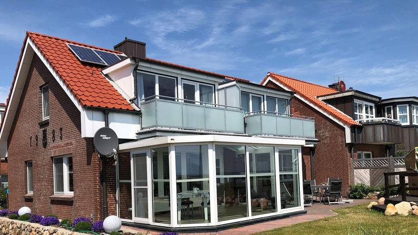 Ferienhaus mit Meerblick für 4 Personen, mit Sauna und Terrasse sowie Garten in Nordfriesland - 2