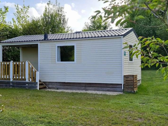 Mobile home for 4 people, with terrace and pool - 1