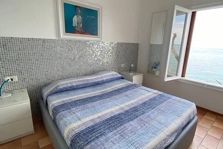 Villa mit Blick aufs Meer in Spiaggia Seccione, Portoferraio