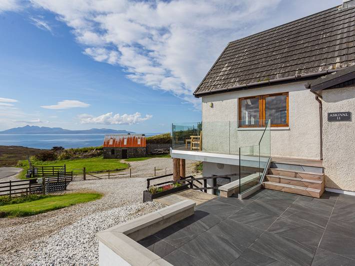 Ferienhaus für 6 Personen, mit Ausblick und Garten auf Skye - 3
