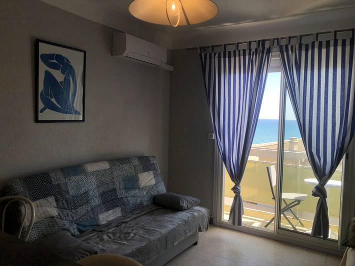 Gîte pour 4 personnes, avec balcon, animaux acceptés dans Plage Maillol - 2