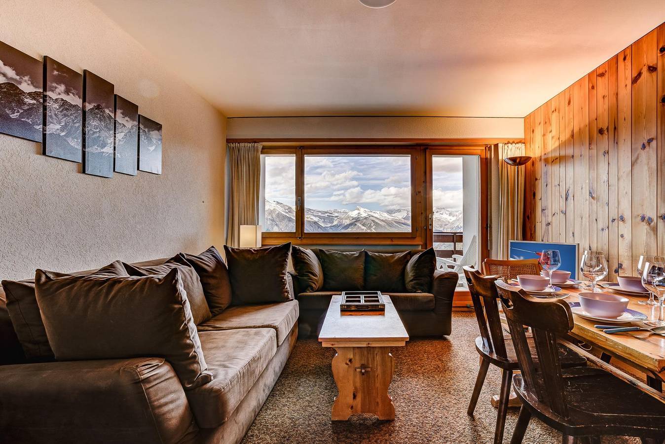 Geheel appartement, Appartement Mont Parrain 14 in La Tzoumaz, Riddes