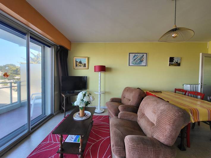 Appartement de vacances pour 4 personnes, avec balcon, animaux acceptés