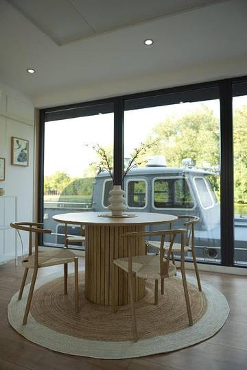 Boot für 6 Personen, mit Ausblick und Terrasse in Hamburg