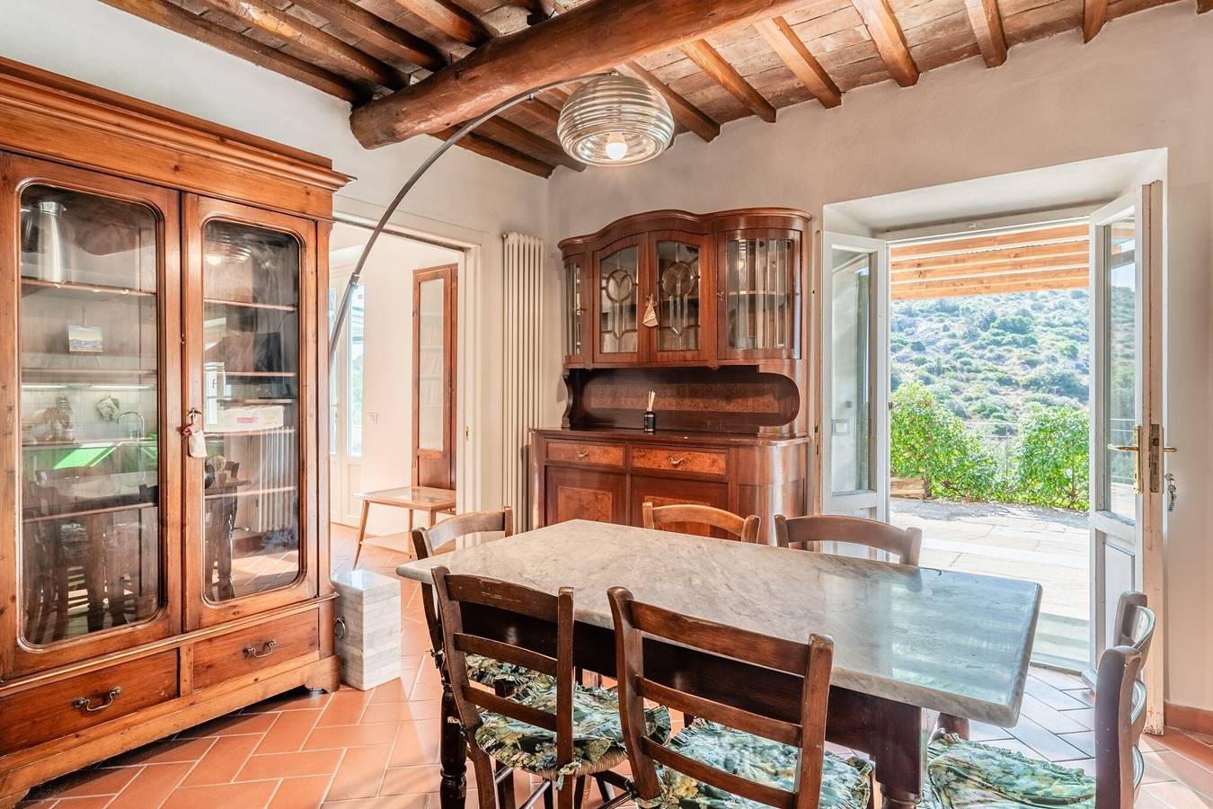 Ferienhaus 'Villetta Dei Cipressi' mit privater Terrasse und Wlan in San Giuliano Terme, Italienische Riviera