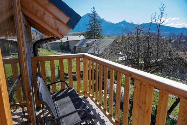 Appartement de vacances pour 6 personnes, avec jardin et vue